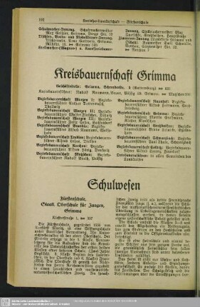 Schulwesen