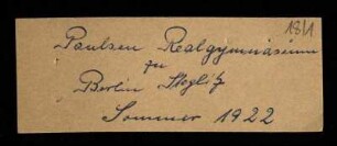 1922/23: Bericht ... - 1922/23