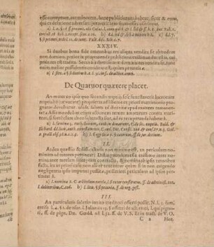 De Quatuor quaerere placet. [Thesen]