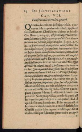 Cap. VII. Confirmatio membri quarti.