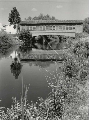 Die Schussenbrücke bei Eriskirch