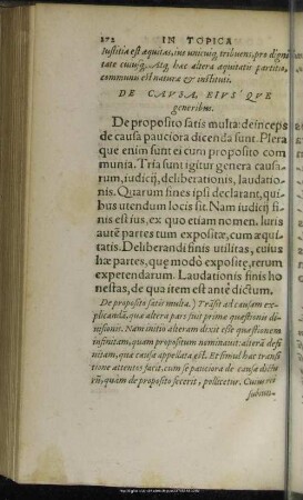 De Causa, Eius'que generibus