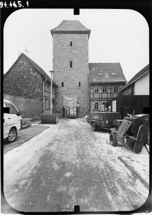 Ellrich. Wernaer Tor (14. Jh.). Stadtseite