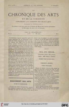 No. 1 (10 décembre)