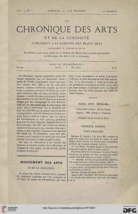 No. 1 (10 décembre)