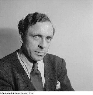 Porträt des Kapellmeisters Dr. Karl Schubert