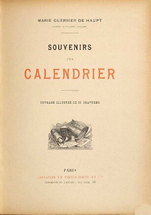 Souvenirs d'un calendrier