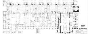Stuttgart Hbf: Neubau Reisezentrum - Übersichtsplan Empfangsgeb. Reisezentrum