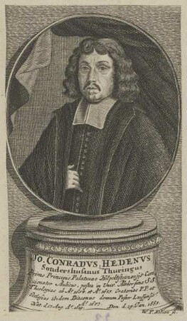 Bildnis des Jo. Conradvs Hedenvs