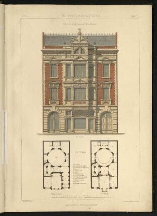 Blatt 2: Kleines eingebautes Wohnhaus