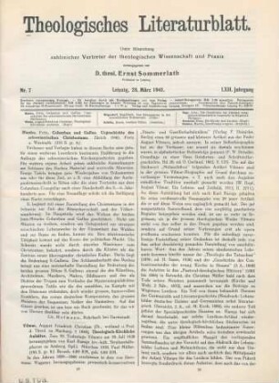49-51 [Rezension] Vilmar, August Friedrich Christian, Theologisch-kirchliche Aufsätze