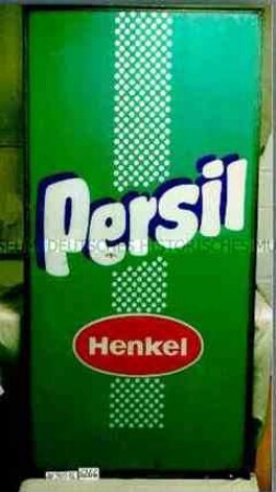 Werbeschild (gerahmt): "Persil"