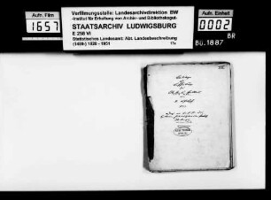 Beiträge des [Esslinger Konrektors] Karl Pfaff zur Historiographie des Oberamtsbezirks