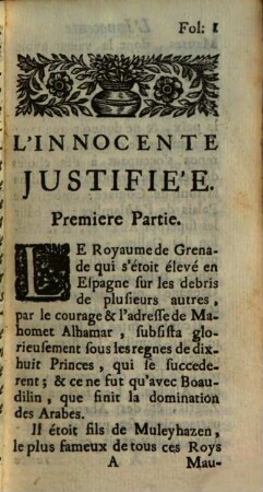 L' innocente justifiée