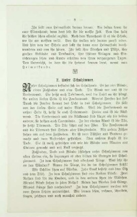 2. Unser Schulzimmer