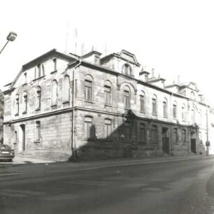 Reichenbach (Vogtland), Fedor-Flinzer-Straße 17/19. Doppelwohnhaus (um 1900). Straßenansicht
