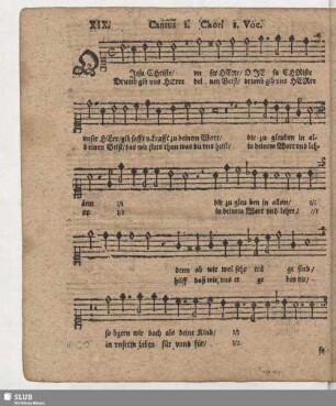 XIX. O Jesu Christe unser Herr