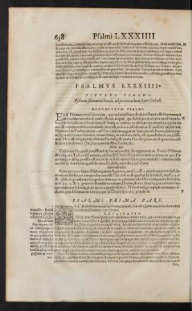 Psalmus LXXXIIII.