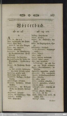 Wörterbuch