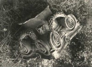 Gollin-Reiersdorf . Carinhall (Schorfheide) nach der Zerstörung 1945. Ehem. Repräsentationssitz Görings