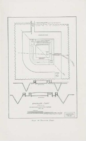 Plan of Bacolod Fort
