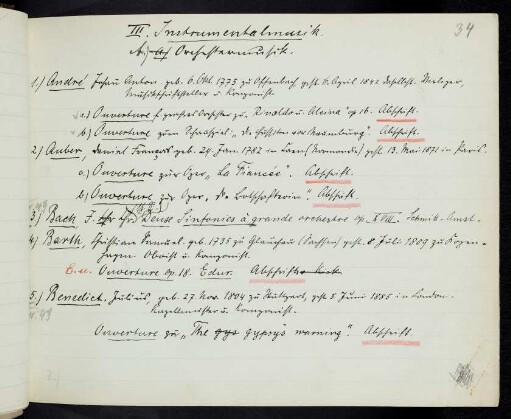 A. Orchestermusik