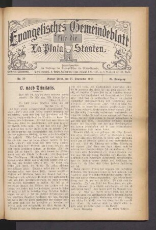 N°. 39. 22. September 1915