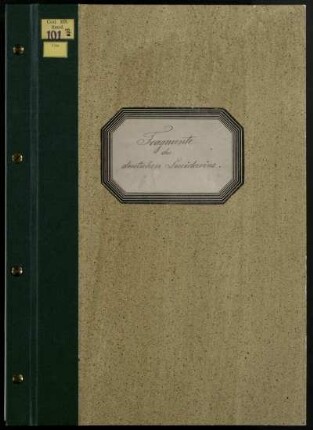 2 Cod. Ms. theol. 101n Cim. – Lucidarius (deutsch)