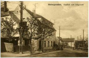 Hintergersdorf. Gasthof zum Erbgericht