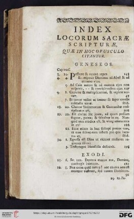 Index locorum sacræ scripturæ, quæ in hoc opusculo citantur