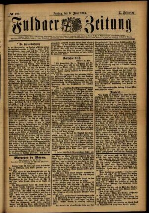 Ausgabe vom Freitag, den 08. Juni 1894.