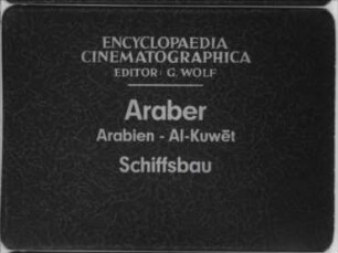 Araber (Arabien, Al-Kuwet) - Schiffsbau