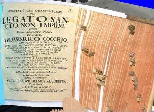 Dissertatio Iuris Gentium Publici, De Legato Sancto, Non Impuni