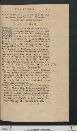 Caput XVII