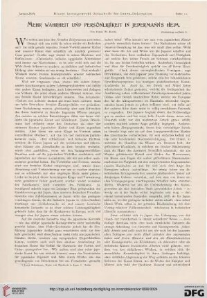Mehr Wahrheit und Persönlichkeit in Jedermanns Heim, [2]
