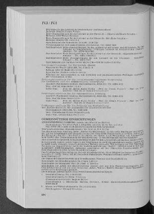 IV.4 Gemeinnützige Einrichtungen