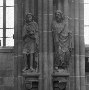 Könige der Anbetungsgruppe: Melchior und Balthasar