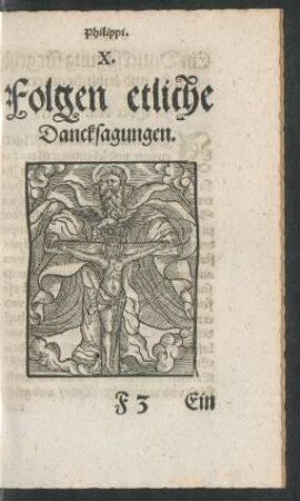 X. Folgen etliche Dancksagungen.