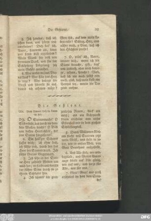 Die Gestirne.