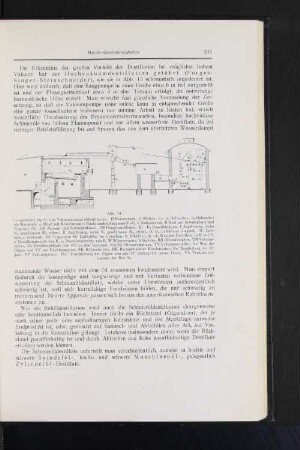 Abb. 14 Längsschnitt durch eine Vakuumschmieröldestillation. (...)