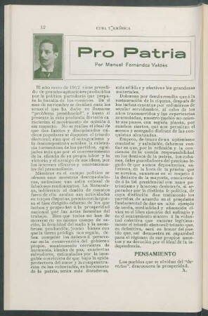 Pro Patria.