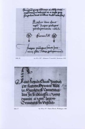 Abb. 17. Aa 101a,81r: Simon Rösch, Wiblingen, 1483