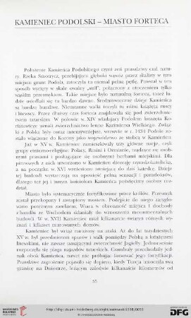 Kamieniec Podolski - miasto forteca