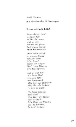 Keen schöner Land
