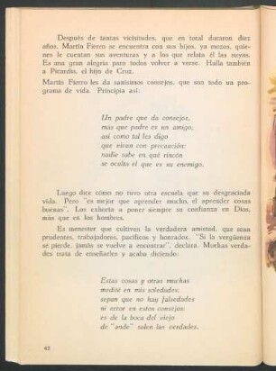 [Consejos de Martín Fierro a sus hijos]