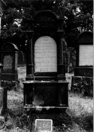 Grabstein 266 [Nir S. 181 Nr. 16.22]