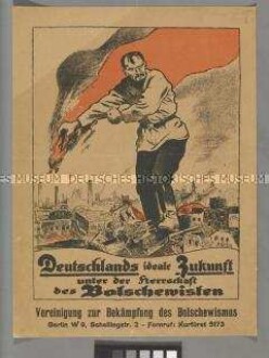 Flugblatt der Vereinigung zur Bekämpfung des Bolschewismus