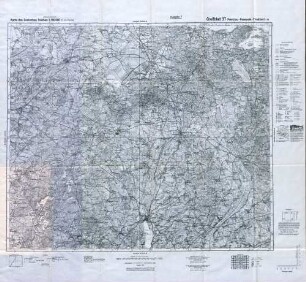 Reichskarte: Großblatt 37 Prenzlau - Pasewalk - Friedland i.M.