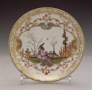 Unterschale mit Chinoiserie