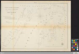 Survey of the N. & N.W. Lakes : Showing the progress of the survey in Lake Michigan